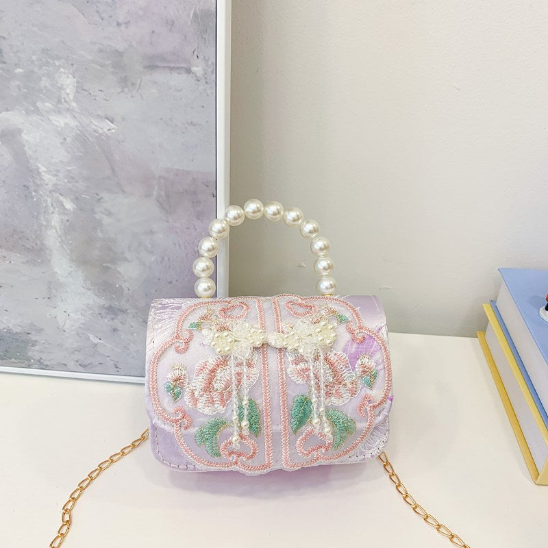 Stylish Cartoon Cute Little Monkey Girls’ Shoulder Bag-4