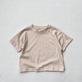 Baby Solid Color Thin Style Fashion Unisex T-Shirt-5